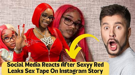 Social Media Reacts After Sexyy Red Leaks Sex Tape。